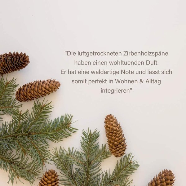 Original Dr. Berger Bio-Zirbenkissen Herz "Schlaf gut" 19 x 19 cm