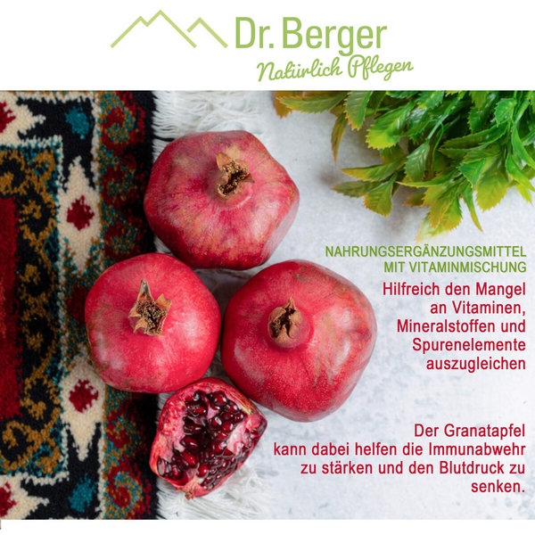 Original Dr. Berger Saft Granatapfel 1000 ml