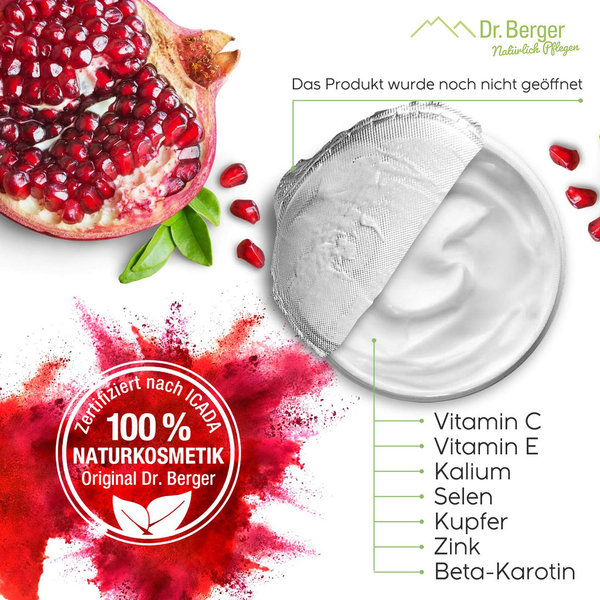 Original Dr. Berger Granatapfel Anti-Aging Pflegecreme 250 ml