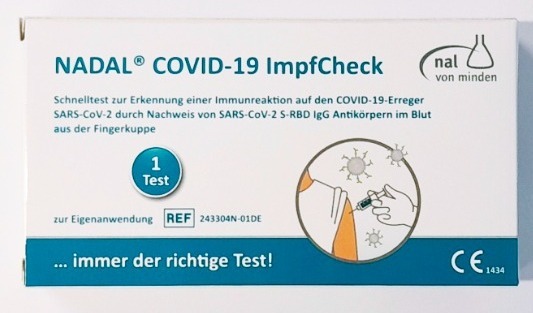 Nadal Covid-19 ImpfCheck Laie / Antikörper-Test